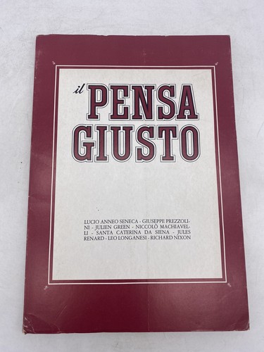 Pensa giusto ed - giusto,
