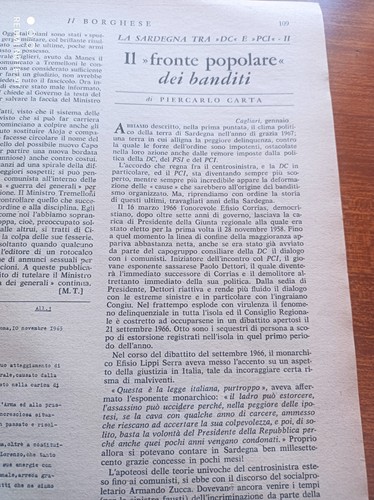 Borghese 1968 sardegna - borghese,