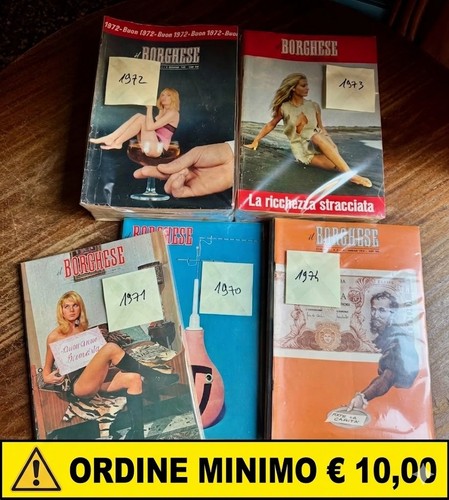 Borghese rivista 1970 1974 - borghese, 1970-1974