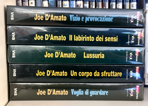 Lotto vhs joe amato - lotto, d'amato